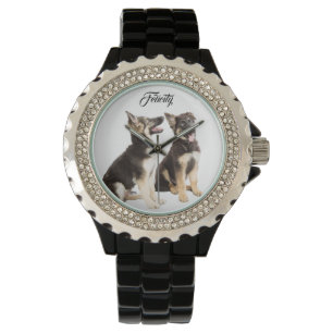 Relógio De Pulso Filhotes de cachorro personalizados do german