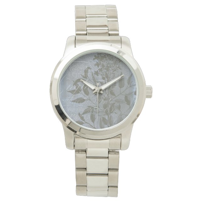 Relógio De Pulso Fleur de Bleu I (Frente)