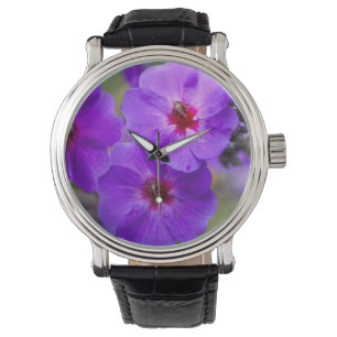 Relógio De Pulso Flor roxa