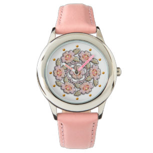 Relógio De Pulso Flores delicadas