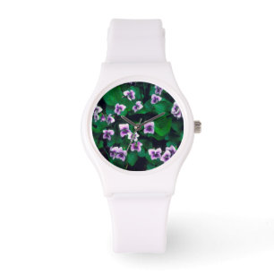Relógio De Pulso Flores silvestres na floresta