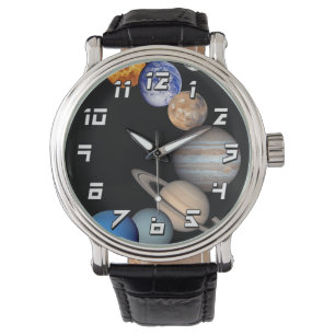 Relógio De Pulso Fotos do Planeta JPL de Montagem do Sistema Solar