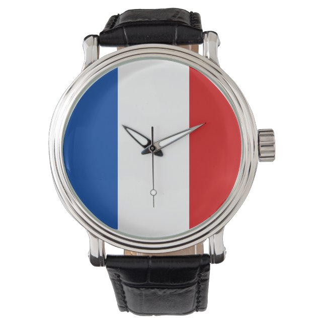 Relógio De Pulso France Watch - The Flag of France (Frente)