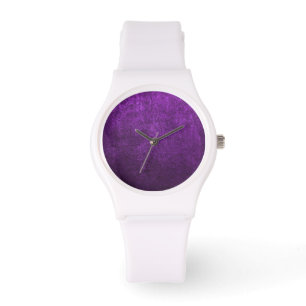Relógio De Pulso Fundo ou papel roxo abstrato com brilhante