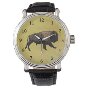 Relógio De Pulso Galloping Bison