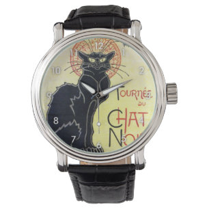Relógio De Pulso Gato preto, Alexandre Steinlen