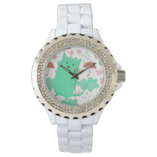 Relógio De Pulso Gatos em Choque