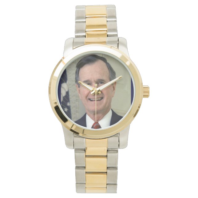Relógio De Pulso George H Bush (Frente)