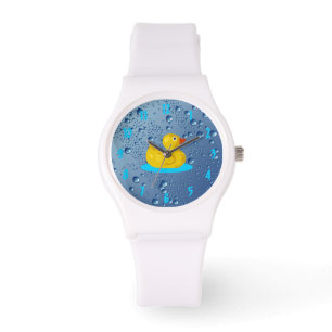 Relógio De Pulso Gotas Ducky afortunadas da chuva