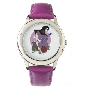 Relógio De Pulso Gótico Witch Women's Watch