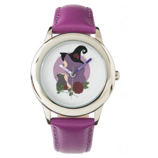 Relógio De Pulso Gótico Witch Women's Watch