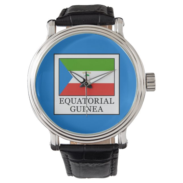 Relógio De Pulso Guiné Equatorial (Frente)