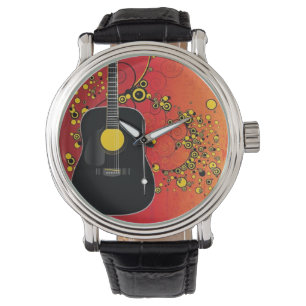 Relógio De Pulso Guitarra acústica -