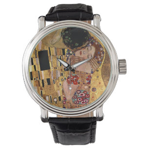Relógio De Pulso Gustavo Klimt: O beijo (detalhe)