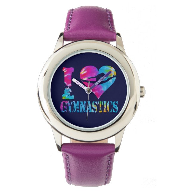 Relógio De Pulso Gymnastics Dance Cheer Watch Personalizado (Frente)