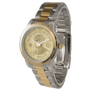 Relógio De Pulso Haile Selassie - império of Ethiopia Gold Watch -