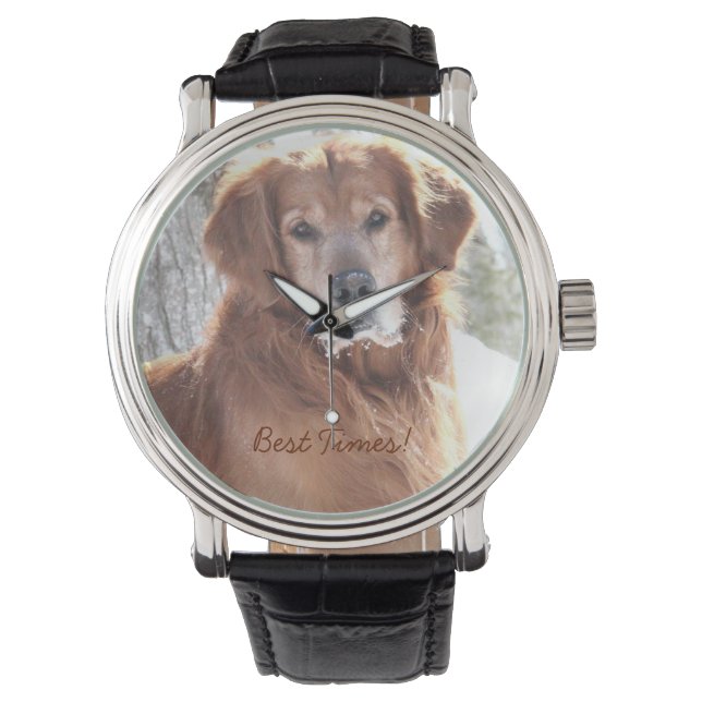 Relógio De Pulso Handsome Dog Watch (Frente)