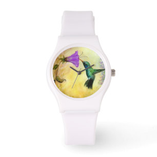 Relógio De Pulso Happy Hummingbird Watch