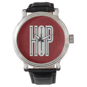 Relógio De Pulso Hip Hop Watch (vermelho)
