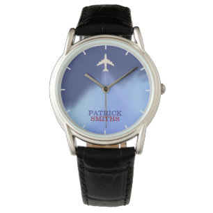 Relógio De Pulso homens de na moda de avião. Vejam o seu nome.