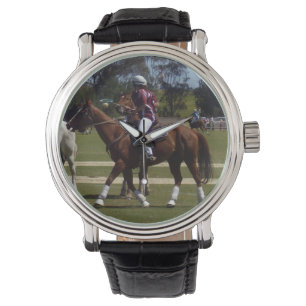 Relógio De Pulso Horse_Polo_Lacrosse,_On_A_Fabulous_Wrist-Watch.