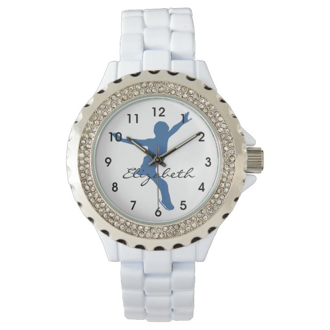 Relógio De Pulso Ice Skater Silhouette (Frente)