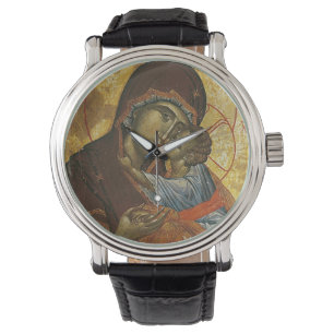 Relógio De Pulso Ícone conhecido como o "Virgin do Tsar Dushan",