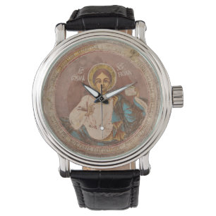 Relógio De Pulso ícone do santo ortodoxo religião deus jesus chri