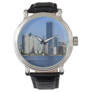 Relógio De Pulso Ideia da skyline de Miami