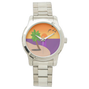 RELÓGIO DE PULSO ILHA TROPICA