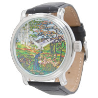 Invólucro Hidrocário Íris Birch Tiffany Vidro Esta