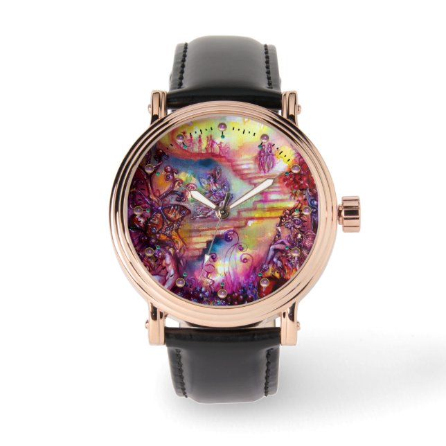 RELÓGIO DE PULSO JARDIM DAS ESCADAS PERDIDAS/ESCADAS MÍSTICAS (Frente)