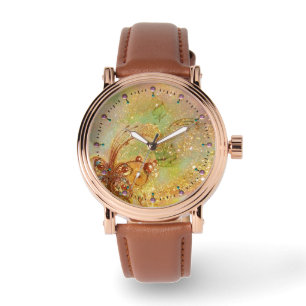 RELÓGIO DE PULSO JARDIM DE SOMBRA PERDIDA,PLANTA MÁGICA DE BORBOLA