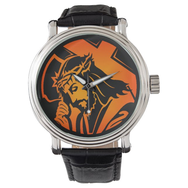Relógio De Pulso Jesus Cristo Watch (Frente)