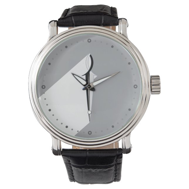 Relógio De Pulso Jesus Fish Sword (Frente)