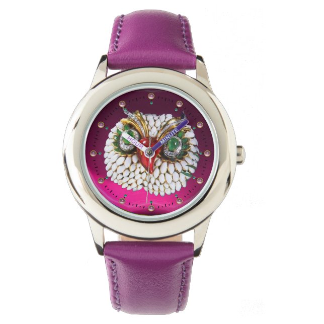 RELÓGIO DE PULSO JEWEL OWL (Frente)