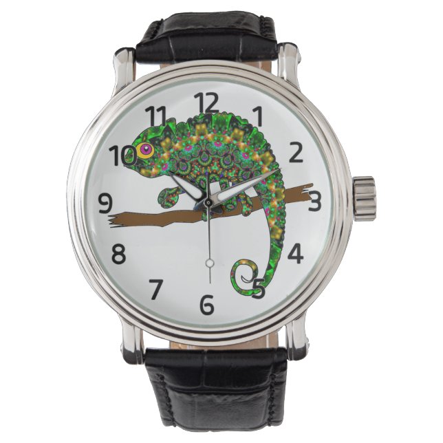 Relógio De Pulso Kaleidoscope Chameleon Watch (Frente)