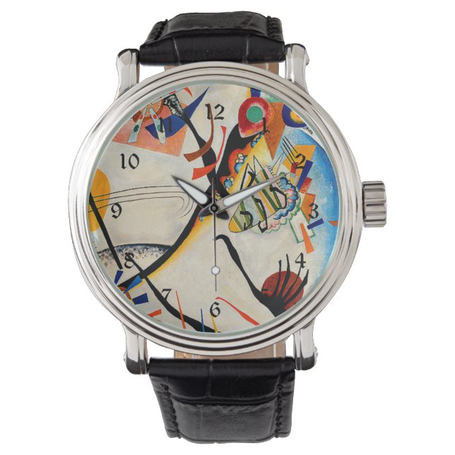 Relógio De Pulso Kandinsky - Segmento Azul (Frente)