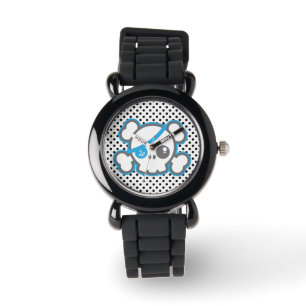 Relógio De Pulso Kawaii Pirate Skull Watch