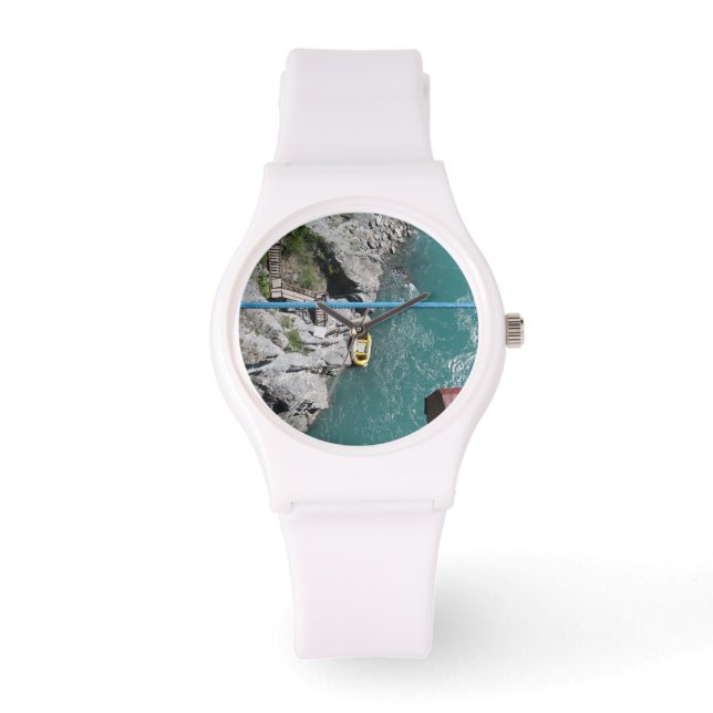 Relógio De Pulso Kawarau Bridge Bungy POV, Queenstown, Nova Zelândi (Frente)