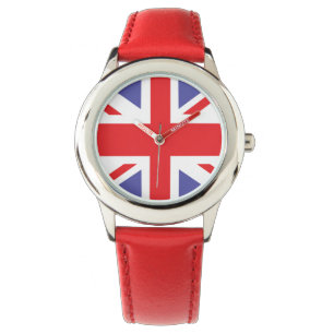 Relógio De Pulso Kids Union Jack British Watch