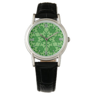 Relógio De Pulso Lace antigo - esmeralda e verde limão