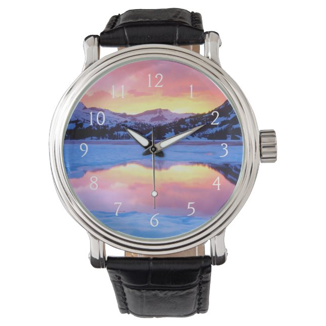 Relógio De Pulso Lago Ellery em Sunset (Frente)