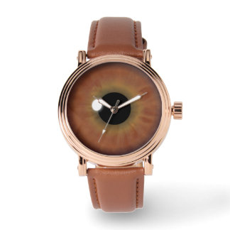 Relógio De Pulso Legal Olho Castanho Iris Eyeball Personalizado Rel