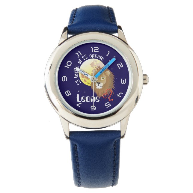 Relógio De Pulso Leone 23 luglio al 22 Orologio (Frente)