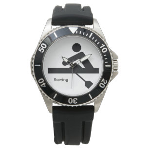 Relógio De Pulso LINHA símbolo rower black