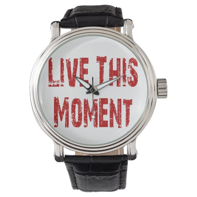Relógio De Pulso Live This Moment Watch (Frente)