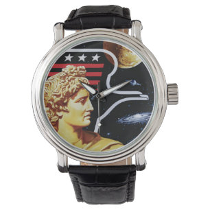 Relógio De Pulso Logotipo patch da missão Apollo 17 NASA