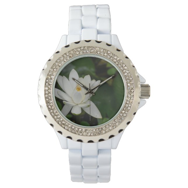 Relógio De Pulso Lotus Branco (Frente)