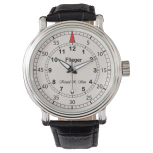 Relógio De Pulso Luz clássica do Flieger de Kristel
